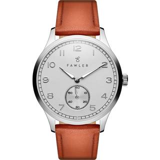 Adrien | Hvid Emalje Rustfri Stål Ur