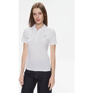 1985 Slim Pique Polotrøje, Optic White, XL