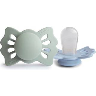 FRIGG Lucky Symetrisk Silikone Sage/Powder Blue str. 1 - 2 stk.