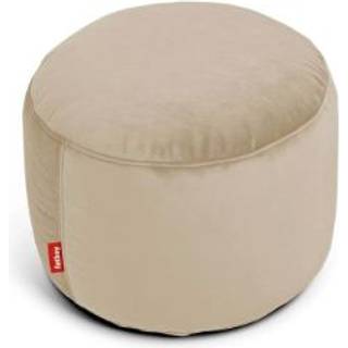 Fatboy, Point velvet recycled pouf camel