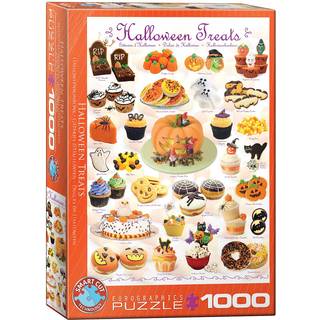 Eurographics Halloween behandler 1000 stykke puslespil (6000-0432)
