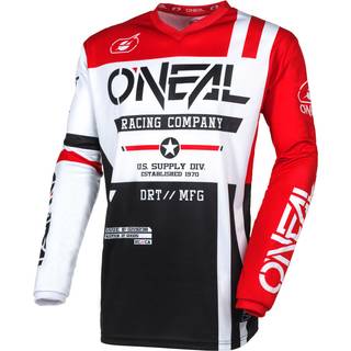 O'NEAL Element V.24 Jersey Herre Warhawk Sort/Hvid/Rd XL