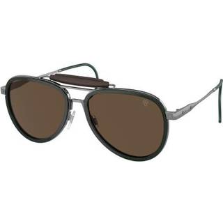 Ralph Lauren Mand RL7080Q THE ROADSTER 900253 Solbriller Metal Grøn Brun Pilot Normal Anti -Reflex - Grøn