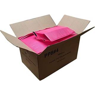IMBAPRICE 100-PACK #4 (9.5 """" X 14.5 """") Premium Hot Pink Color Self Seal Poly Bubble Mailers polstrede forsendelseskonvolutter (i alt 100 poser)