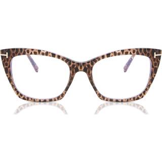 Tom Ford FT5709-B 055 Blue-Light Block 54 Briller Kvinder Tortoiseshell - Tortoise - 54mm