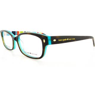 Kate Spade Lucyann X77 51 Briller Kvinder Tortoiseshell - Tortoise Aqua Striped - 51mm