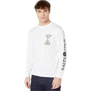 Salty Crew Tailed Rashguard Langærmet t-shirt - M - white