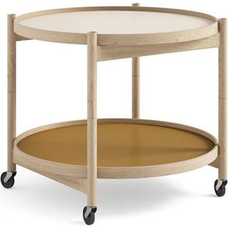 Brdr. Krüger Bølling bakkebord 60 cm. - eg ubehandlet, bakke 2: sunny / bakke 2: sunny