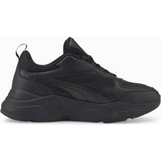Women&#39;s Puma Cassia&#39;s Trainers, Black, Size 37, Shoes - Gold - 37