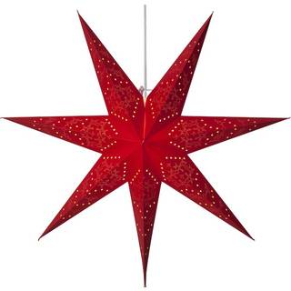 Star Trading - Christmas Star - Paper Star Sensy - Red - 70 cm