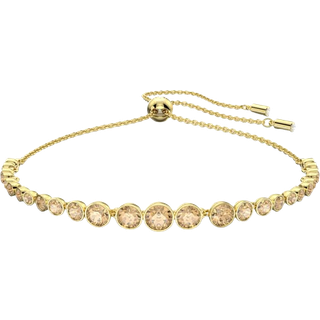 Imber Emily Armband, Gemischte Rundschliffe, Goldfarben, Goldlegierungsschicht