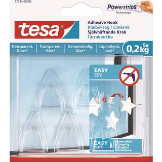 tesa Klæbekrog | Transparent/glas | <0,2 kg