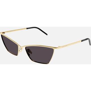 SAINT LAURENT Kvinde SL 637 003 Solbriller Metal Guld Sort Cat Eye Normal