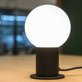 SLV Varyt bordlampe, sort, aluminium, højde 19,2 cm