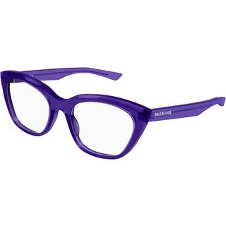 Balenciaga Kvinde BB0219O 004 Optiske stel Acetat Violet Cat Eye