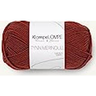 KlompeLOMPE - Tynn Merinould Farve 3355 Rust
