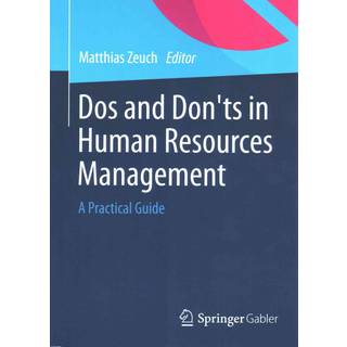 Dos and Don’ts in Human Resources Management