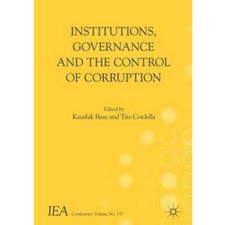 Institutions, Governance and the Control of Corruption