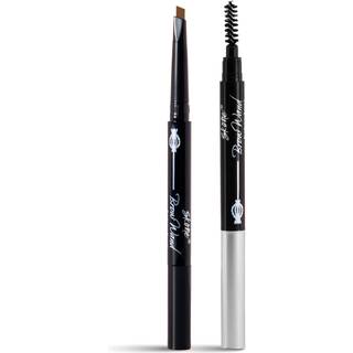 Skone Cosmetics Den originale bryn Wand Eyebrow Pencil med b?rste - Dual -sidet udtr?kkelig vandt?t langvarig brunt ?jenbrynblyanter til kvinder