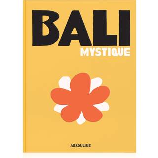 Assouline Coffee Table Books - 'Bali Mystique' in Yellow paper, Cardboard, Fabric