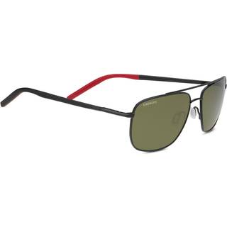 Serengeti Tellaro Polarized 8818 60 Solbriller Mænd Black - Black - 60mm