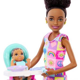 Barbie Skipper Babysitting Playset Barbie skipper dukker HTK34