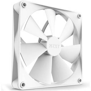 NZXT F140P Static Pressure - White - Kabinet køler - 140mm - Hvid - 23 dBA