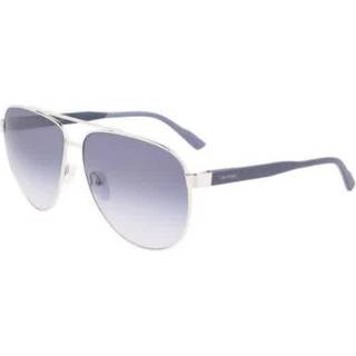 Calvin Klein CK21132S 045 61 Solbriller Mænd Silver - Silver - 61mm