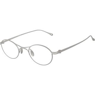 Giorgio Armani Mand AR5135T 3346 Vista -rammer Titanium Sølv Transparent Rund Normal