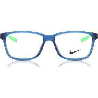 Nike 5048 423 52 Briller Mænd Blue - Transparent Matte Blue - 52mm