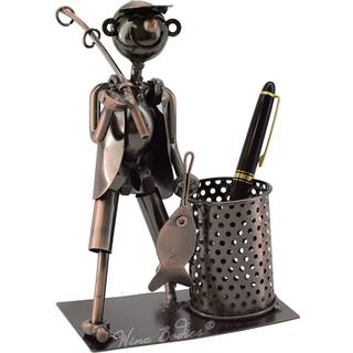 Vinlegemer h?ndlavet fisker med fiskestang og fisketalpen eller blyantholder