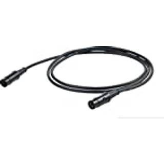 PROEL MIDI-kabel, 5m, sort