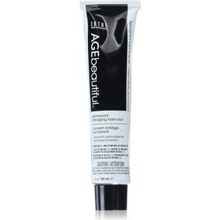 Alder Smuk permanent h?rfarve farvestof Liqui Creme | 100% gr? d?kning | Anti-aging Haircolor | Biotin til tykkere fyldigere h?r | Professionel s