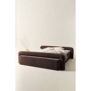 KOMORO sengeramme 180 cm - Brun