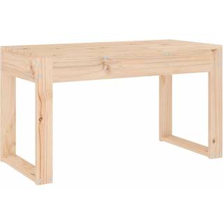 Havebænk Massivt - Fyrretræ naturlig / 80 x 38 x 45 cm