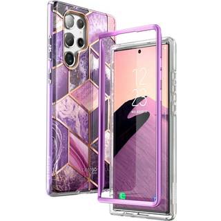 I-Blason Cosmo til Samsung Galaxy S22 Ultra 5G-sag (2022) [Indbygget sk?rmbeskytter] [Milit?rbeskyttelse] Slim stilfuld fuld kropsbeskyttende st?