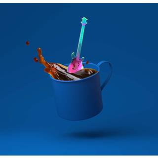 Winkee - Skeer - Rockin' Guitar Spoon - Sæt med 4
