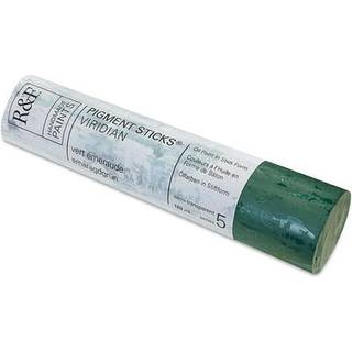R&F Håndlavede maling - Professionel oliepigment Stick Viridian 188 ml