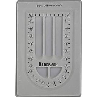 Beadsmith Bead Board Gray str?mmet 28 U-formet kanal 8,5 x 12 tommer designtavler til oprettelse af armb?nd halsk?der og andre smykker