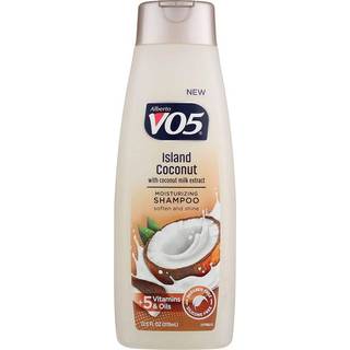 VO5 Fugtgivende shampoo - 12,5 fl oz - Island Coconut forlader h?ret ser levende og smukt hvidt
