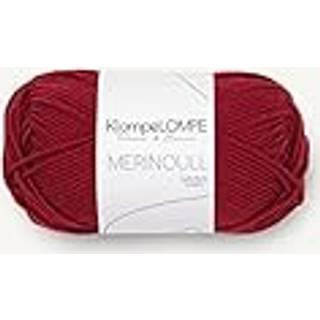 KlompeLOMPE - Merinould Fv. 4236 Dyb Julerød.