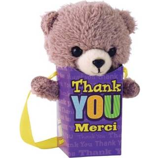 GUND Pookie-lommer Thank You 4,25"""" Plys