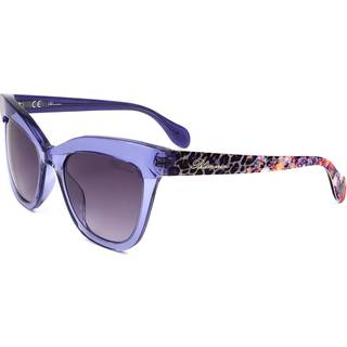 Blumarine SBM711 095A 51 Solbriller Mænd Purple - Transparent Purple - 51mm