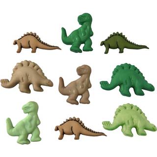 Knapper i massevis i masser af masser af temaer-dinosaur-farver kan variere