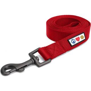 Pawtitas 6 ft Farende farve snor hvalp snor hunde snor komfortabel håndtag hund træning snor 6 ft hund snor medium hunde snor stor hund snor rød