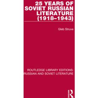 25 Years of Soviet Russian Literature (1918–1943)