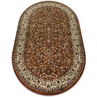 Tæppe ROYAL ADR oval design 1745 brun 200x290 cm