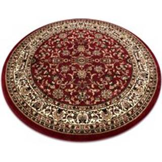 Tæppe ROYAL ADR hjul design 1745 rødbrun cirkel 150 cm