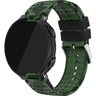 Garmin Forerunner 220/230/235/620/630 silikoneurrem - grøn / sort