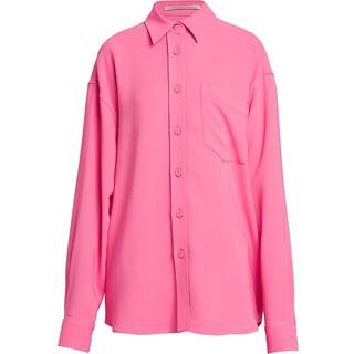 Stella McCartney Oversized crÃªpe shirt - pink - XS